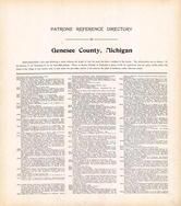 Directory 1, Genesee County 1907